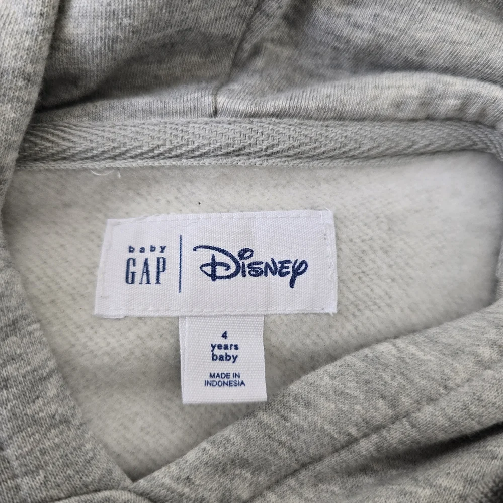 Disney Baby GAP Mickey Mouse Hoodie Sweatshirt 4 - Picture 3 of 5